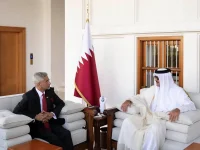 Jaishankar meets Qatari Amir in Doha.webp