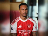 Gabriel is sidelined with a thigh injury for Brazil.webp