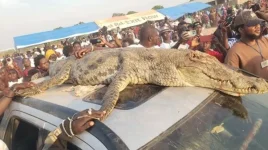 Barrow visit draws row over crocodile gift.webp