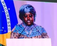 Rohey Manjang delivers Gambia's statement at COP30.webp