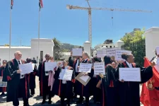 South Africa magistrates protest pay, conditions.webp
