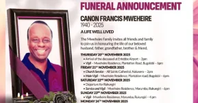Canon Francis Mweheire, father of Patrick Mweheire, dies.webp