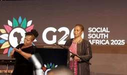 Mlambo-Ngcuka urges Africa to lead its own future at the G20 Summit.webp