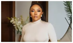Toke Makinwa advises against daily baths for newborns.webp