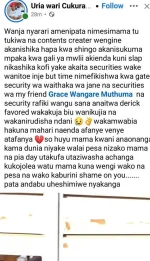 Wanja Nyarari is accused of attacking a content creator at a burial.webp