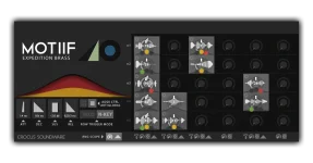 Motiif Expedition Brass blends polyrhythms with brass mastery.webp