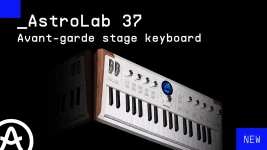 Arturia releases AstroLab 37, a compact stage keyboard with 10 engines.webp