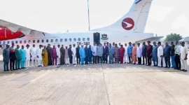 Bayelsa’s new airline lands, runway dreams take flight.webp