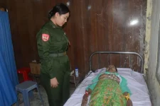 Navy hospital ship docks, village lines up for care.webp