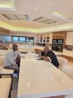 Benjani meets Chivayo, Bosso fans dream of glory again.webp