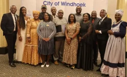 Windhoek mayor bids farewell after pandemic-era term.webp