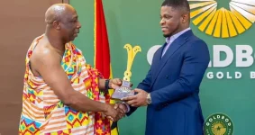 Sammy Gyamfi gets a royal sword, gold sector bows down.webp
