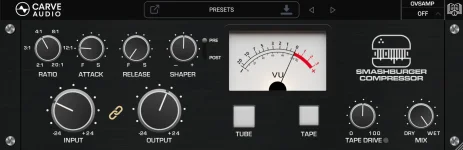 Carve Audio serves up Smashburger Compressor with analog heat and FET punch.webp
