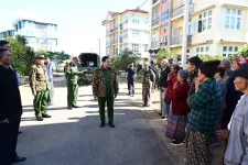 War veteran housing rises in PyinOoLwin, top brass checks in.webp