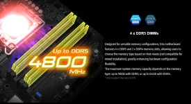 ASRock H610M Combo lets you pick DDR4 or DDR5, not both.webp