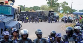 Police stall Bobi Wine rally, campaign detour draws fire.webp