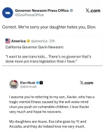 Newsom hits Musk low, Elon fires back on X.webp