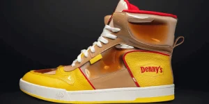 Denny’s drops syrup shoes, drip hits different.webp