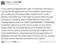 Trump mocks Reiner’s death with TDS jab.webp