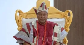Mahama was crowned Aare Atayeto Oodua by the Ooni of Ife.webp