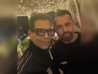 Karan Johar splits from Bunty, keeps the love alive.webp