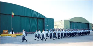 Myanmar air force holds parade, alms event for 78th anniversary.webp