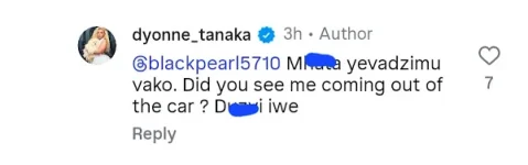 Dyonne Tanaka throws shade at Sarah Sinclair 7.webp