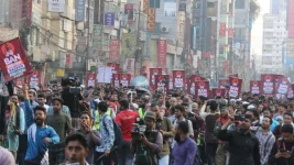 Protesters block Pragati Sharani, demand Hasina’s extradition.webp