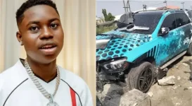 Peller crashes car live, cops say it was a suicide stunt.webp