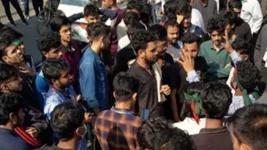 Students shut down the Science Lab, demand justice for Hadi.webp