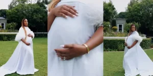 Jessica Nkosi cradles third blessing, faith and joy shine.webp
