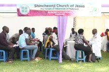 Shincheonji swaps sermons for stethoscopes in Kampala camp.webp