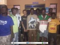 Navrongo police nab eight, seize drugs and stolen goods.webp