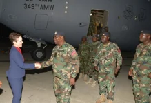 Ghana troops land in Jamaica, time to rebuild and bond.webp