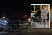 Swiiss Lee thanks God after Mercedes crash overseas.webp