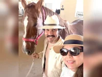 Randeep Hooda rings in Christmas with horsey love, baby bump glow.webp