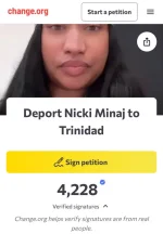 Petition to deport Nicki Minaj hits 3K signatures fast.webp