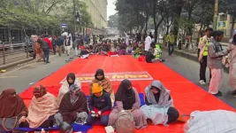 Tarique Rahman pays respects, protesters move for a sec.webp