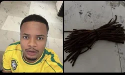 Crayon shaves head to honor late mum's heavenly birthday.webp