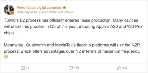 Android chips chase Apple with TSMC's 2nm tweak.webp