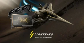 MSI drops 1000W RTX 5090 Lightning Z with 8-inch display.webp