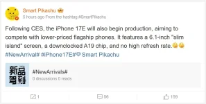 iPhone 17e enters mass production post-CES with downclocked A19.webp