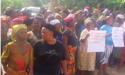Imobi women protest alleged granite land grab.webp
