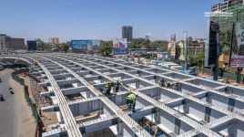 Ngong-Naivasha flyover nears completion, steel frame up.webp