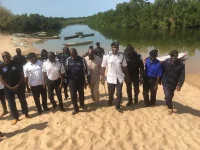 Gambia police ramp up coastal ops to stop migrant smuggling.webp