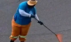 Durban worker under fire for sweeping trash into storm drain.webp