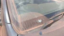 Kyagulanyi rally turns violent, suspect arrested for smashing police car.webp