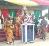 Gomoa Akropong No. 2 Chiefs Promote Education at Festival.webp