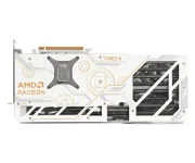 ASRock preps white RX 9070 XT with tiny side screen.webp