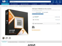 Retail leak points to Ryzen 7 9850X3D launch window.webp